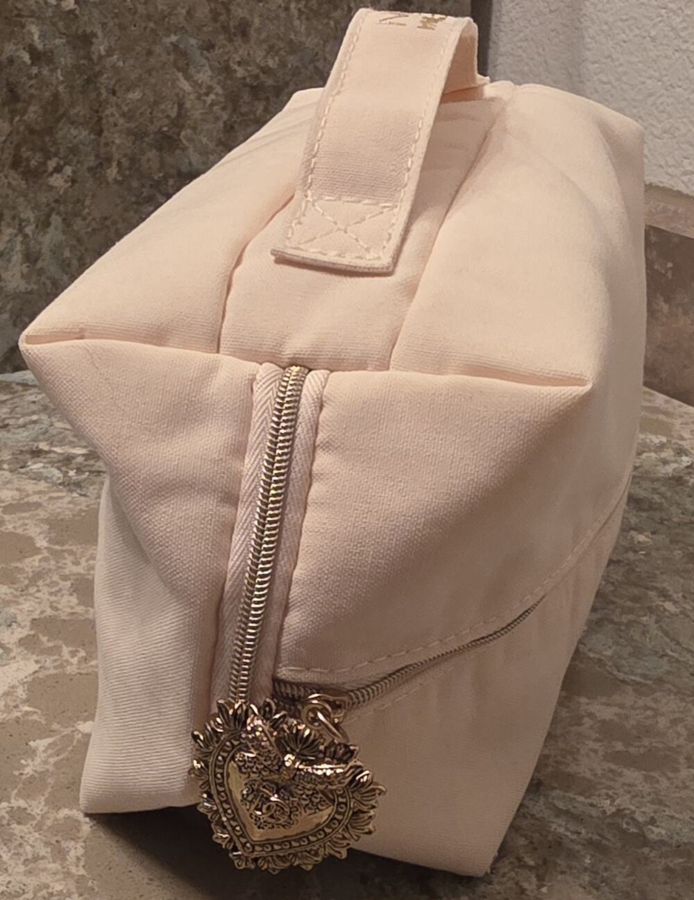Dolce & Gabbana Devotion Sacred Heart Toiletry Make-up Bag Pouch EUC